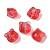 Transparent Spray Paint Glass Beads GLAA-Z011-01F-1