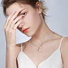 12Pcs 4MM 304 Stainless Steel Paperclip Chain Necklaces NJEW-NB0001-38B-5