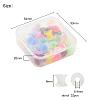 32Pcs 16 Colors Silicone Thin Ear Gauges Flesh Tunnels Plugs FIND-YW0001-16A-3
