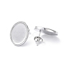 Non-Tarnish 304 Stainless Steel Stud Earring Finding EJEW-I285-31P-2