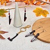 18Pcs 6 Styles Bloody Knife Scissors Axe Opaque Resin Halloween Horror Goth Pendants JX235A-4