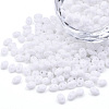 Opaque Luster Czech Glass Seed Beads SEED-N004-005-D02-1