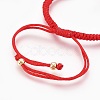 Nylon Cord Bracelet Making MAK-F024-M-G-4
