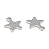 Tarnish Resistant 304 Stainless Steel Charms STAS-G190-27P-A-5