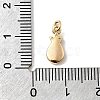 Synthetic Opal Teardrop Charms KK-H089-04B-01-3