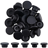 30Pcs 5 Styles Silicone Hole Plugs AJEW-GF0011-63D-1