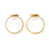 Brass Pad Ring Base Findings X-EC022-G-3