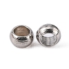Tarnish Resistant 304 Stainless Steel Spacer Beads STAS-R065-30-2
