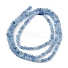Natural Aquamarine Beads Strands G-RM250101-O17-3