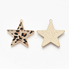 Eco-Friendly Cowhide Leather  Pendants FIND-N049-02K-2