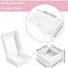 Square Foldable Creative Cardboard Box CON-WH0086-15A-2
