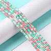 Glass Seed Bead Strands LAMP-B021-04F-2