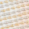 200Pcs 2 Colors CCB Plastic Beads FIND-PH0008-29-10