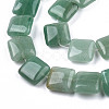 Natural Green Aventurine Beads Strands G-N326-140B-3