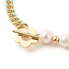 Brass Enamel Curb Chain Necklaces NJEW-JN03482-02-2