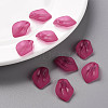 Transparent Frosted Acrylic Pendants MACR-S371-03A-706-6