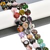 Natural Mixed Stone Beads Strands G-NH0004-049-2