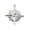 Non-Tarnish 304 Stainless Steel Pendant Rhinestone Settings LS-STAS-I197-013P-2