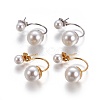 304 Stainless Steel Stud Earrings EJEW-P184-01-1