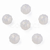 Spray Painted Acrylic Beads MACR-T037-01G-1
