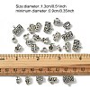 25Pcs 5 Style Tibetan Style Alloy Hanger Links TIBE-YW0001-41-3