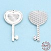925 Sterling Silver Pendants STER-T006-11-4