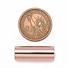Brass Tube Beads KK-E774-81RG-3