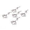 Non-Tarnish 201 Stainless Steel Big Pendants STAS-S105-LA364-1-3