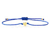 Valentine's Adjustable Braided Polyester Cord Bracelets GM2838-2-1