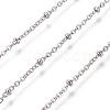 Tarnish Resistant 304 Stainless Steel Cable Chains CHS-E018-07P-1