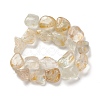 Natural White Topaz Beads Strands G-C027-01-4