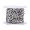 Tarnish Resistant 304 Stainless Steel Rolo Chains CHS-F011-05A-P-3