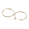 Ring 304 Stainless Steel Hoop Earrings for Women Men EJEW-B049-02F-G-2