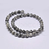 Natural Sesame Jasper/Kiwi Jasper Beads Strands X-G-F351-10mm-2