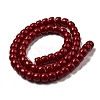 Opaque Glass Beads Strands GLAA-NH0002-B07-2