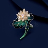 Lotus Enamel Pin PW-WGD1C40-01-1