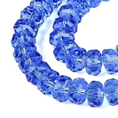 Transparent Glass Beads Strands GLAA-Q114-01A-A09-1