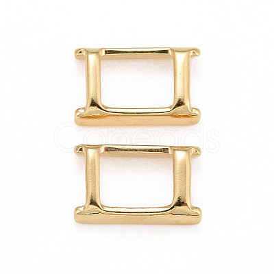 Eco-Friendly Brass Watch Band Clasps LS-KK-M225-34G-1