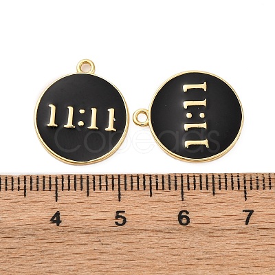 Brass Enamel Pendants KK-F895-16B-G01-1
