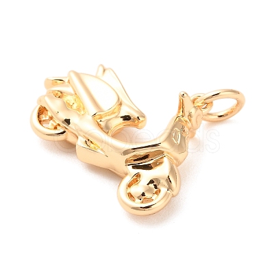 Journey Theme Brass Pendants KK-K301-01B-G-1