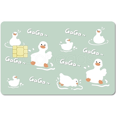 PVC Plastic Waterproof Card Stickers DIY-WH0432-031-1