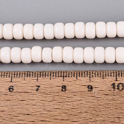 Opaque Glass Beads Strands GLAA-NH0002-B01-C13-1