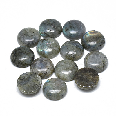 Natural Labradorite Cabochons X-G-T073-18-16mm-1