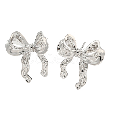 Rack Plating Brass Stud Earrings EJEW-M247-18P-1