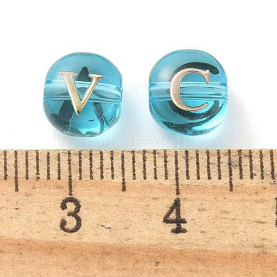 26Pcs Transparency Glass Beads GLAA-Q001-05A-1