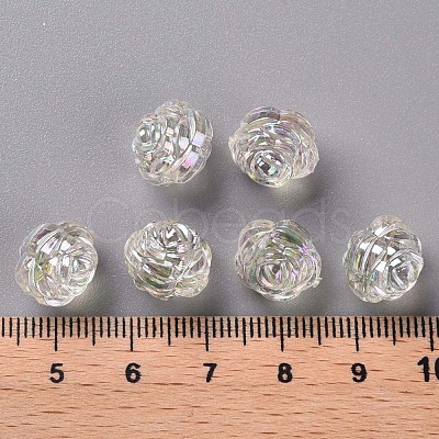 Transparent Acrylic Beads TACR-S154-33C-205-1