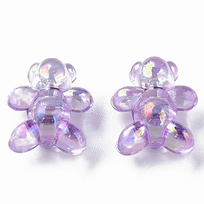 Transparent Acrylic Beads MACR-S154-127-C04-1