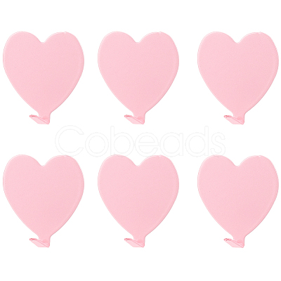 12Pcs Iron Heart-shaped Adhesive Hook AJEW-CN0005-59B-1