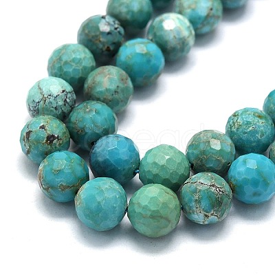 Natural HuBei Turquoise Beads Strands G-G106-C12-08-1
