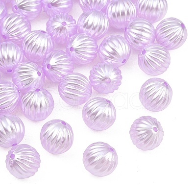 Imitation Pearl Acrylic Beads AC-CBAAA05-04B-1
